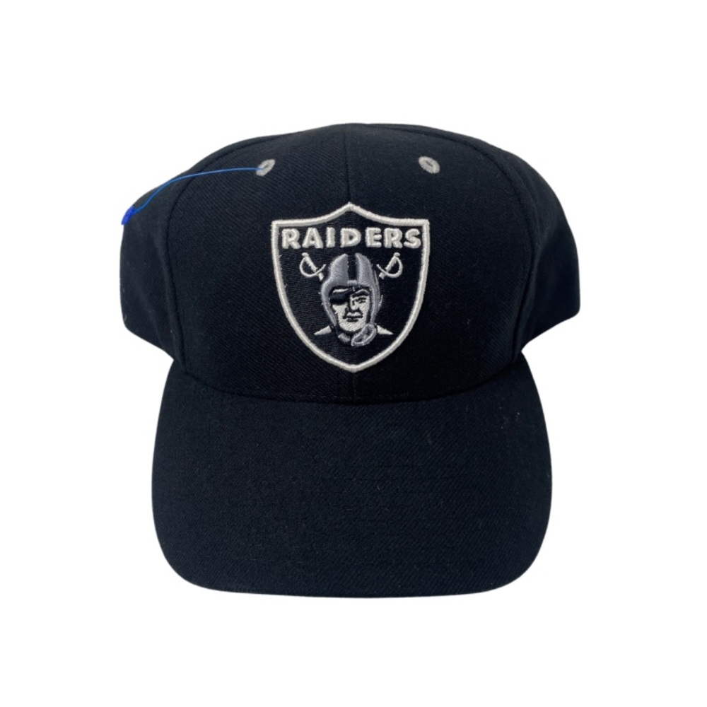 Oakland Raiders Twins Enterprise Black Cap - One Size Fits All